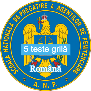 5 teste grilă română