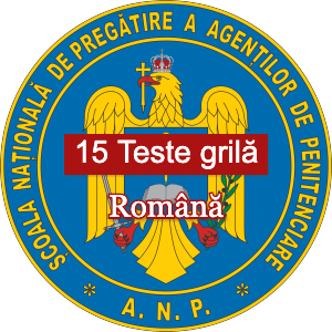 15 teste grilă română